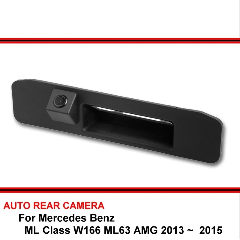 Для Mercedes Benz ML Class W166 / ML63 AMG 2013 ~ 2015 Автомобильная камера заднего вида HD CCD RCA NTST