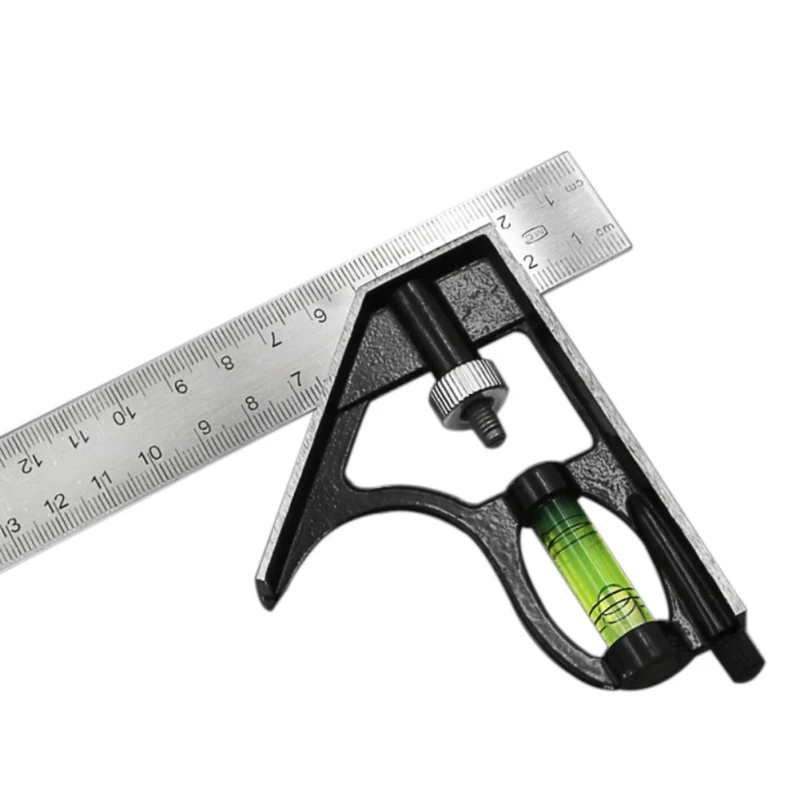 

300MM Adjustable Engineers Combination Try Square Set Right Angle Ruler