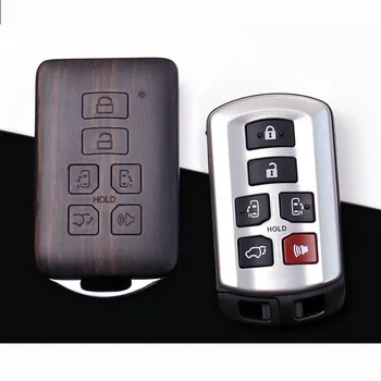 

Remote Control Refit Rosewood Car Key Fob Shell for Toyota Sienna (wood case only)