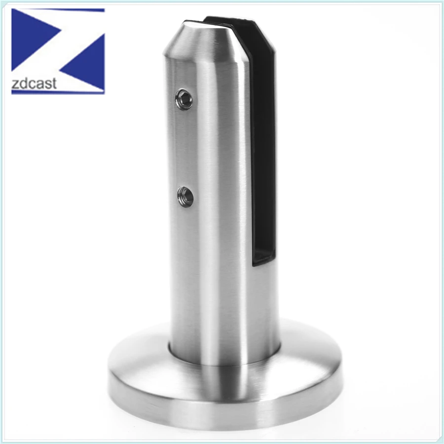 

Round Base Mount Glass Spigot Stainless Steel 2205 Balcony Balustrade Railing Hand Pool Fence