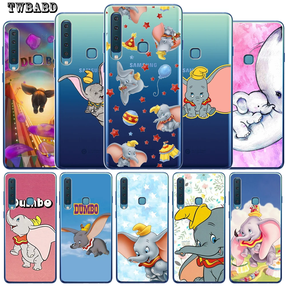 

Dumbo Soft Transparent Case For Cover Samsung Galaxy A50 A20 A30 A40 A10 A70 M10 M20 Shell Capa Etui Back Cover
