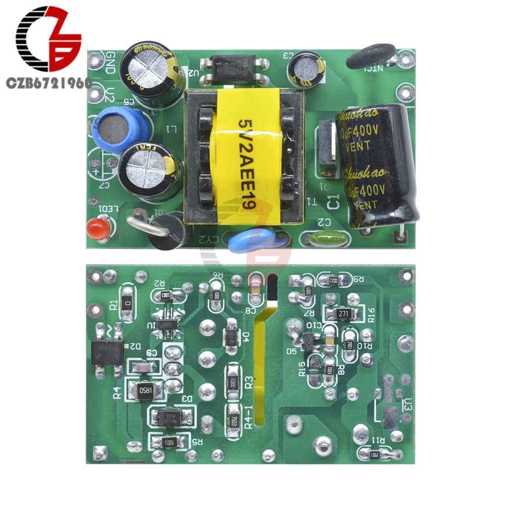 AC DC 110V 220V to 5V 1.5A понижающий модуль питания от 85 265V до преобразователь регулятор