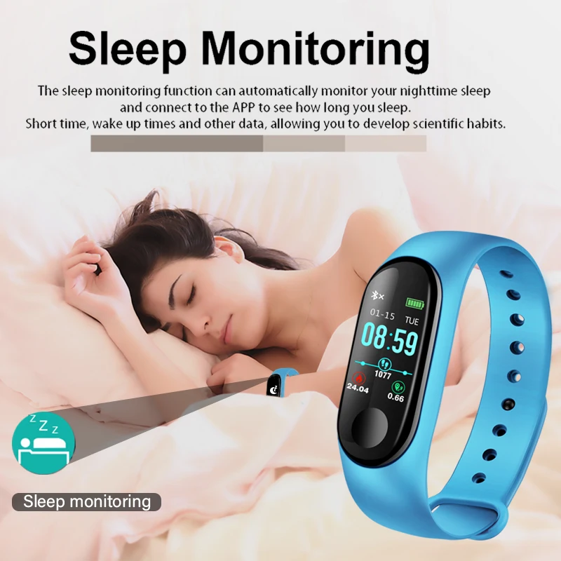 BANGWEI Sport Watch Ladies IP67 Waterproof Fitness Watch Blood Pressure Heart Rate Monitor Pedometer Smart Watch for Android iOS
