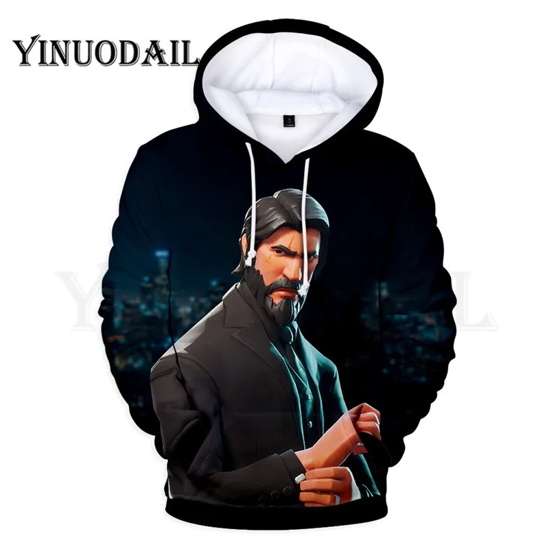 

100cm-160cm Parent-Child 3D Hoodies Gunman Hoodie for Kids Sudaderas Para Hombre Streetwear