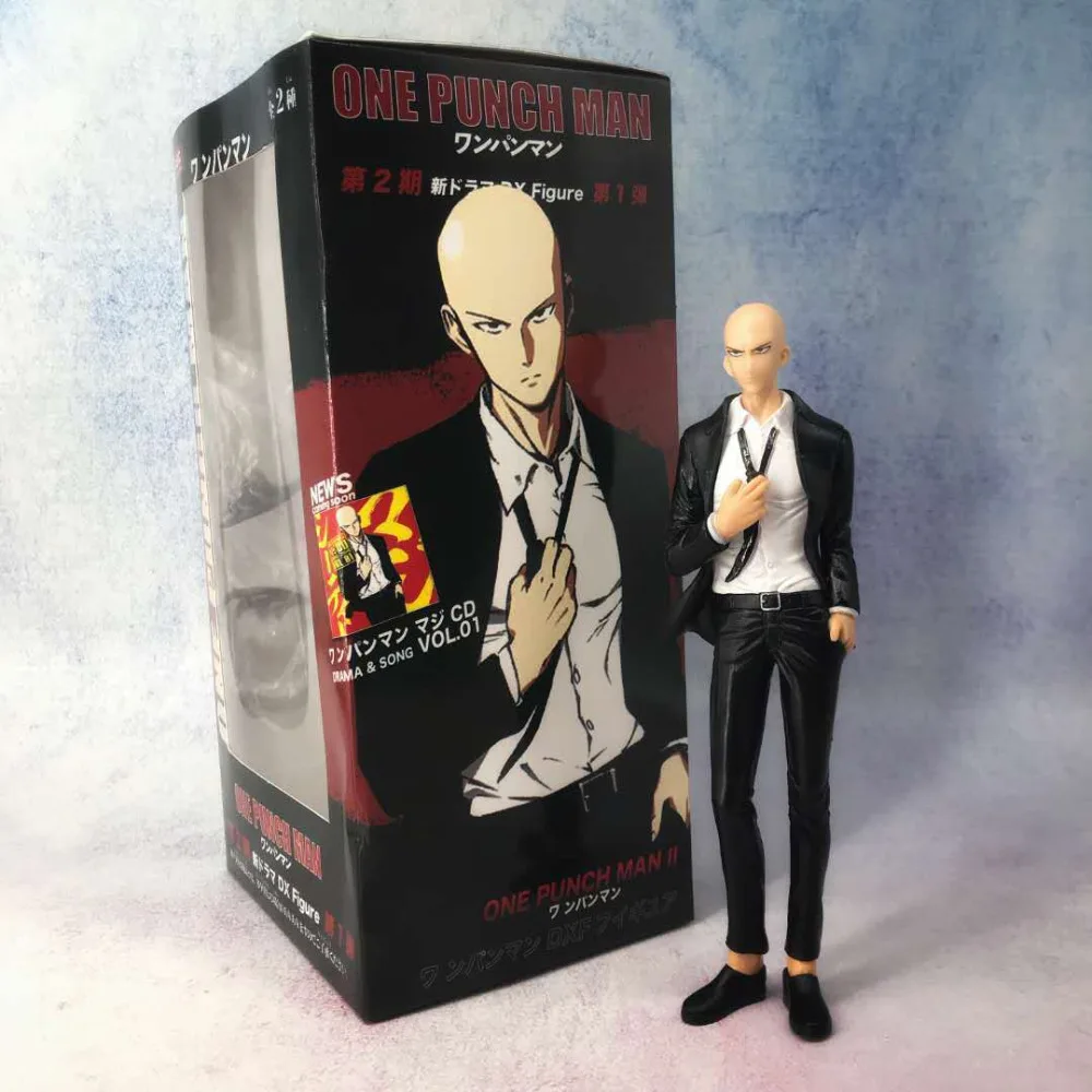 

NEW 19cm ONE PUNCH-MAN One Punch Man Rockman Suit Action figure toys doll Christmas gift with box