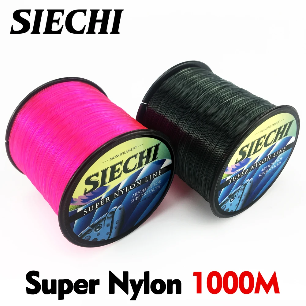 حبل صيد من النيلون 1000 m المدقع قوي حيدة اليابانية دائم حيدة روك البحر خيط صنارة الصيد 4LB-28LB SIECHI العلامة التجارية