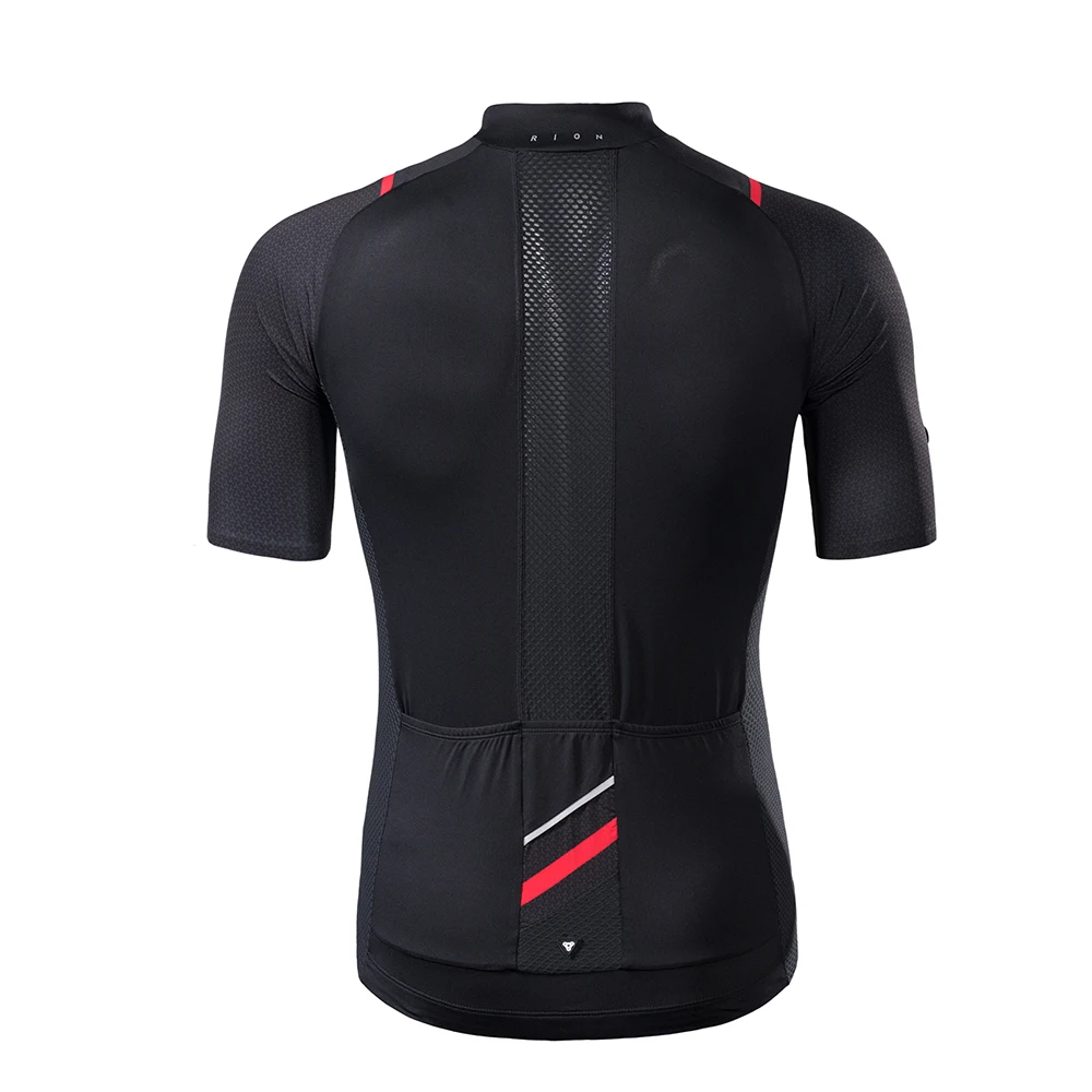 RION Ciclismo hombres camisetas de manga corta bicicleta carreras Downhill Tops Retro 2018 MTB montaña bicicleta Motor camiseta Camisa Ciclismo