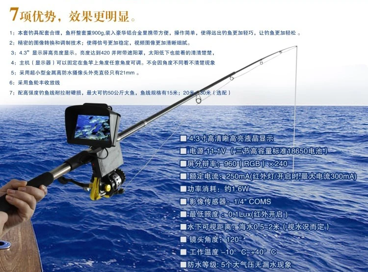 luxury fishing gear