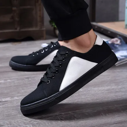 Nuevos 2018 hombres zapatos de lona plana zapatos casuales de la moda de  color blanco tenis zapatillas de deporte zapatos más el tamaño 38 44|shoes  flat|shoes sizeshoes fashion - AliExpress