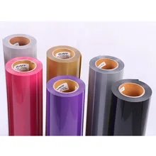 0,5x25 м один цельный рулон теплопередачи винил ПВХ термопресс пленка резки пленки футболка 20''x82ft