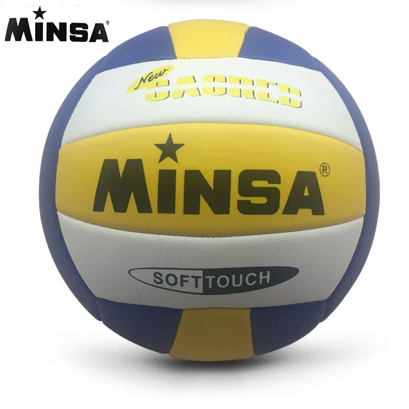 

MINSA Retail 2019 New Brand MVB-001 Soft Touch Volleyball ball, , Size5 High quality Volleyball Free With Net Bag+ Needle