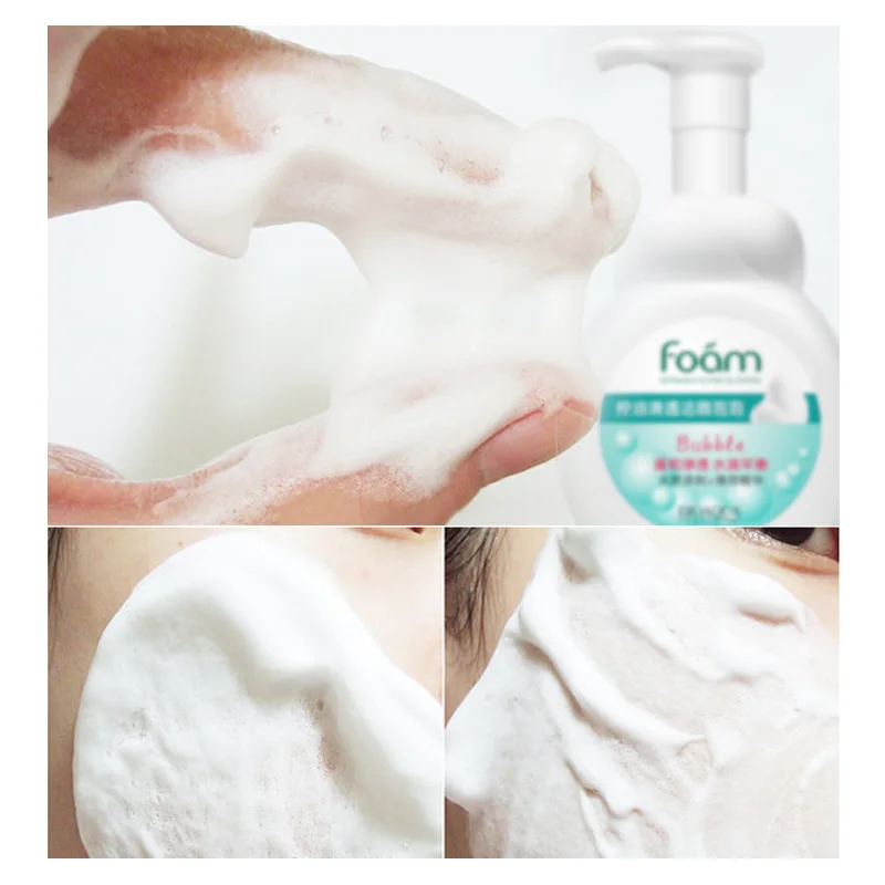 clean and clear bubble foam cleanser