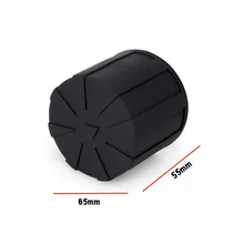 Универсальная силиконовая резиновая крышка объектива подходит для большинства камер