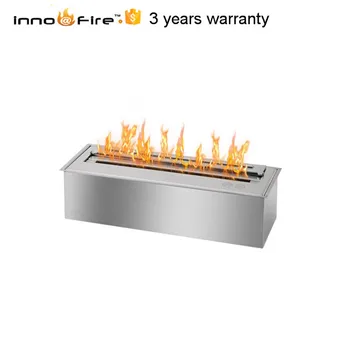

24 inch real fire stainless steel manual ethanol burners without remote