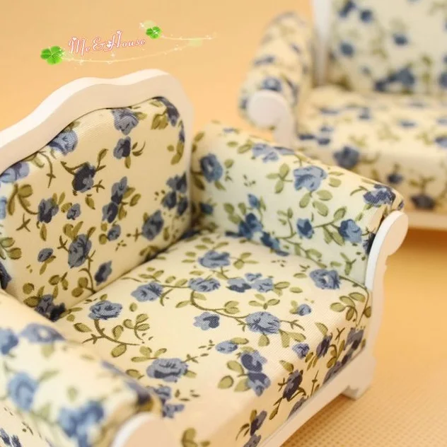 اثاث مصغرة بيت الدمية نموذج غرفة المعيشة طقم أريكة مقاعد ثلاثية لون واحد اثاث مصغرة بيت الدمية نموذج غرفة المعيشة طقم أريكة مقاعد ثلاثية لون واحد