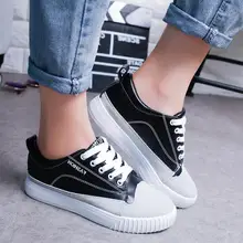 2017 new fall women’s shoes flat lace casual shoes single shoes retro round student calzado deportivo shoes tide