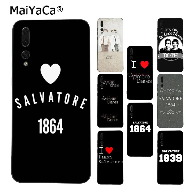 

MaiYaCa The Vampire Diaries salvatore 1864 Private phone case for Huawei P9 10 plus 20 pro mate9 10 lite honor 10 view10 Cover