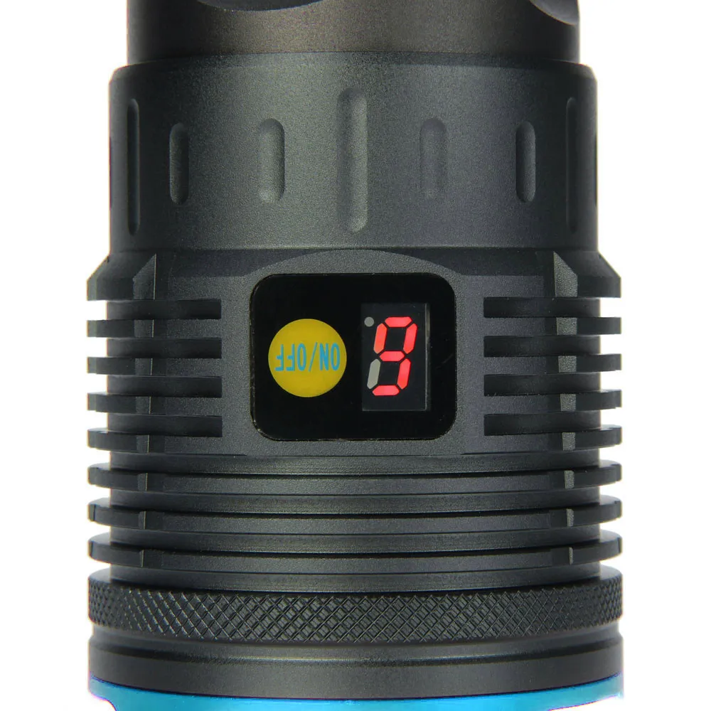 Supwildfire 18650 лм 15 x XM L T6 светодиодный мощный цифровой дисплей для охоты яркий Мощный