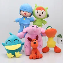 Pocoyo font b Stuffed b font Plush font b Toys b font Pocoyo Nina Pato Elly