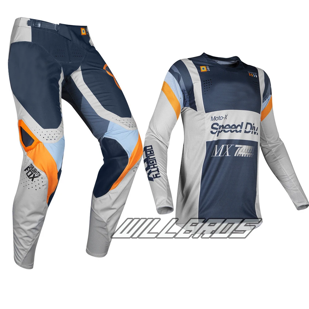 

2019 Racing 360 Murc MX Light Grey Gear Set Motocross Suit Dirt Bike Sport Jersey Pants Combo