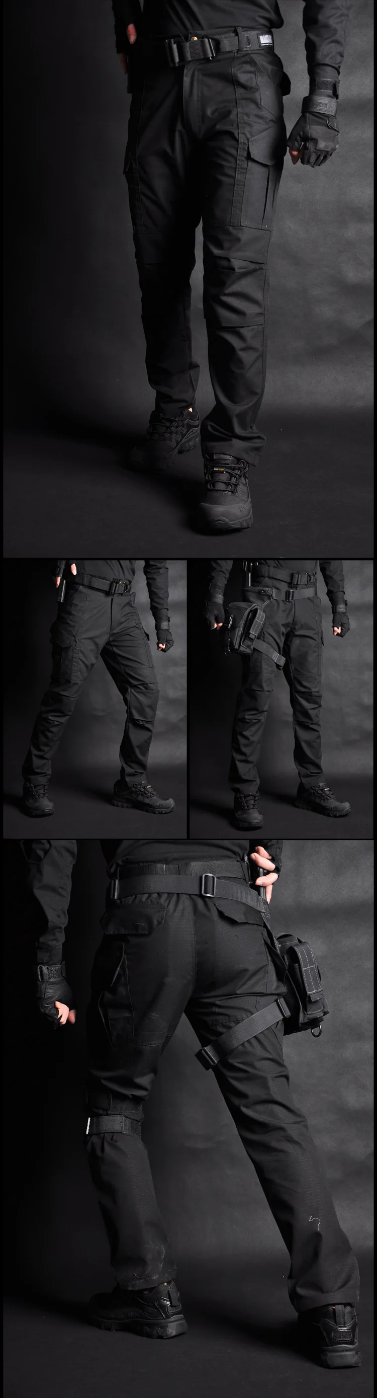Новые камуфляжные Мужские штаны в стиле милитари, тактические штаны, армейские брюки-карго с несколькими карманами, рабочие повседневные штаны для бега 4XL