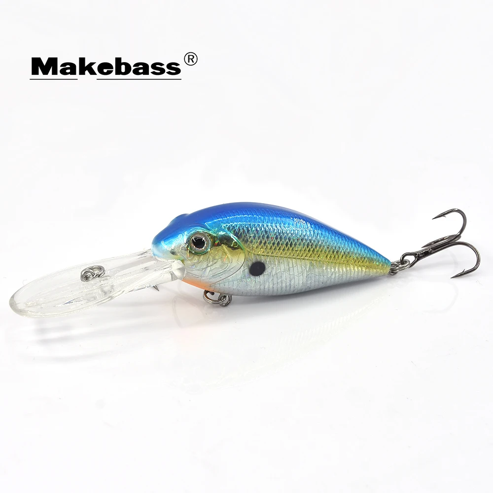 MAKEBASS 5 шт./партия рыболовные приманки набор Shad Suspending Jerkbait жесткие плавающий