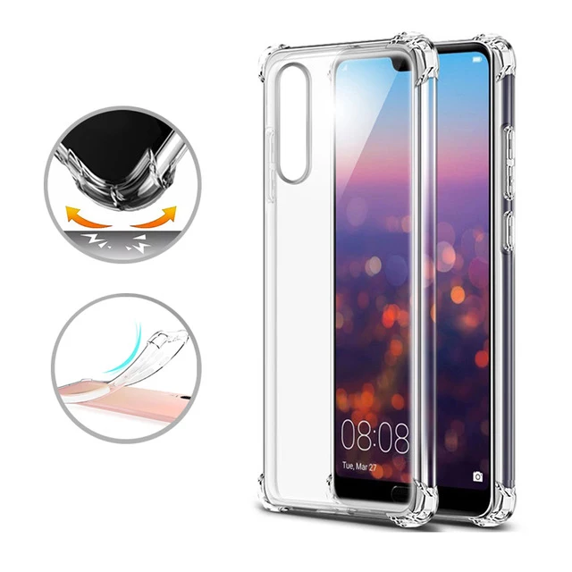 

Transparent TPU Case For Xiaomi Redmi Note 6 5 Pro 6A 5 Plus Pocophone F1 Mi8 SE Mi6 Mi6X Mi5X Airbag Protective Back Case Capa