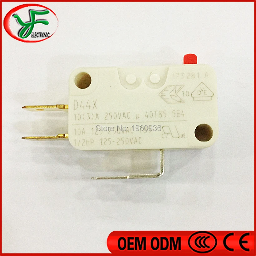 20 шт. высокого качества 3pin Micro переключатель вишня D44X. 187 &quotмикропереключателей