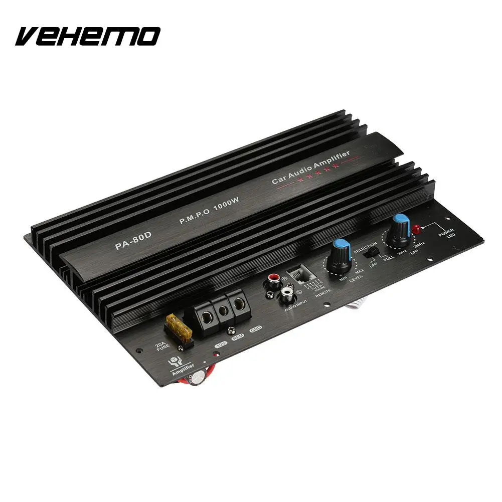 Buy 1000W Black Audio Amplifier Power Amplifier Bass