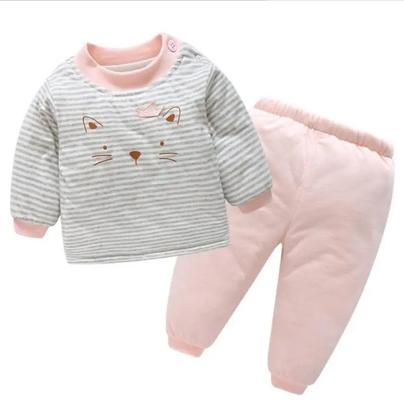 

baby girl clothes baby winter suit spring and autumn warm baby boy clothes newborn fashion cotton clothes two sets of underwear