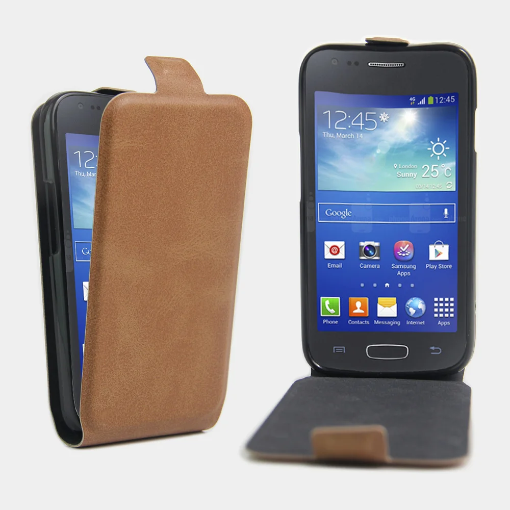 

case for Samsung Galaxy Ace 4 Ace4 G313 G313H Leather case Magnetic flip case Protective Case Clamshell Holster