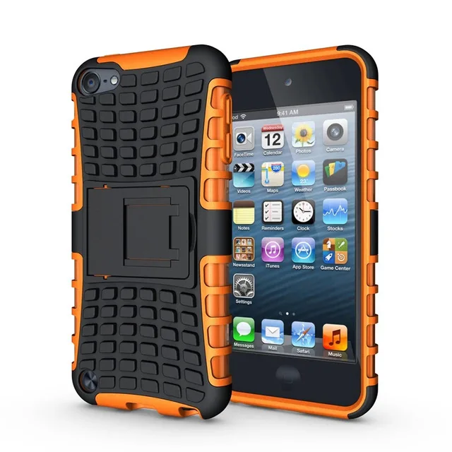 360 шт. для iPod Touch 5 5th & 6th 2 в 1 серии комбинированный прочный ПК + Силиконовый чехол