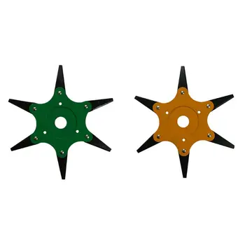 

6 Brush Cutter Blade 65Mn Garden Grass Trimmer Head Metal Blades Trimmer Head For Lawn Mower 649E
