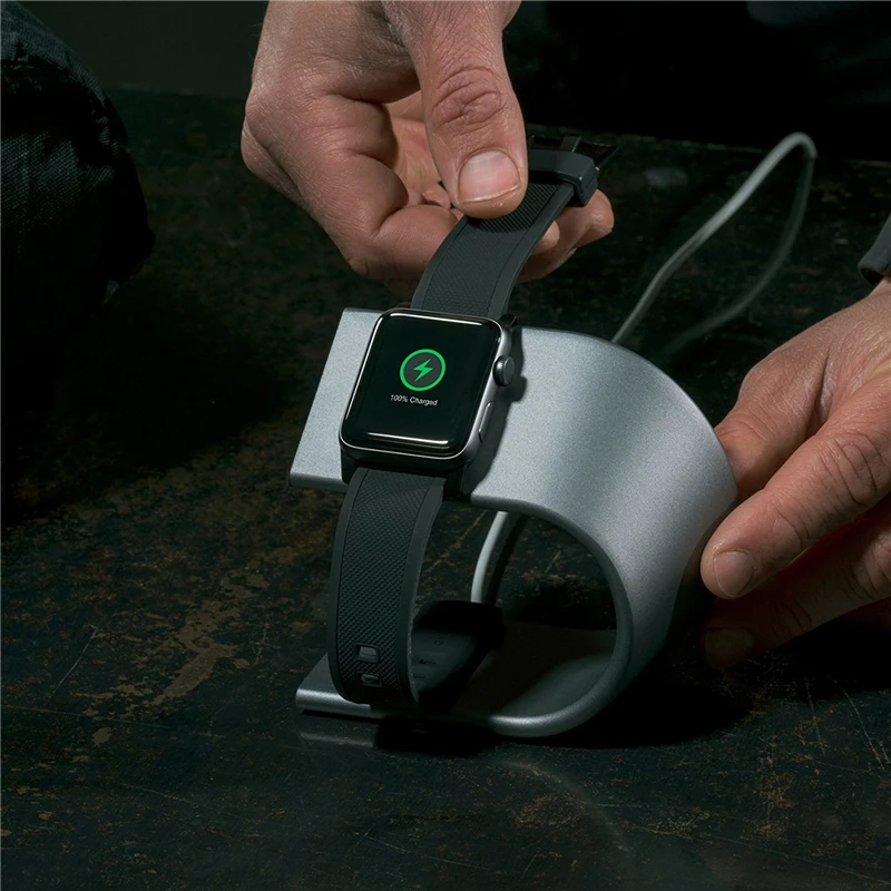 Алюминиевая зарядная док станция для Apple Watch 38 мм/42 мм|Подставки и держатели| |
