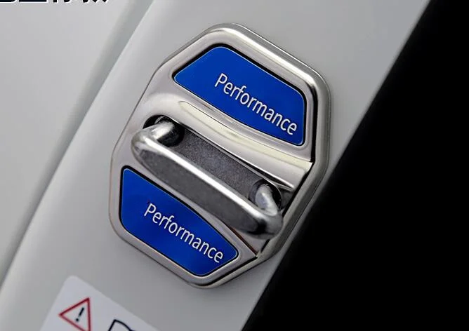 

stainless steel 4pcs car door lock catch protection cover,hasp cover For BMW 5series,6GT,7series, X1 X3 X4 X5 2016-2019