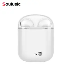 Soulusic I7S плюс СПЦ Беспроводной Bluetooth наушники-вкладыши Наушники цветные наушники с зарядки окно для HUAWEI не Airpods