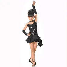 ARLONEET платье принцессы для маленьких девочек; платье для латинских танцев; эластичная ткань; вечерние костюмы для бальных танцев; W0205