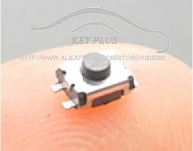 

Original Car Key Switch Button, Microswitch Button, For Peugeot & Citroen Remote Key SMD Tact Push Button 3*4*1.8