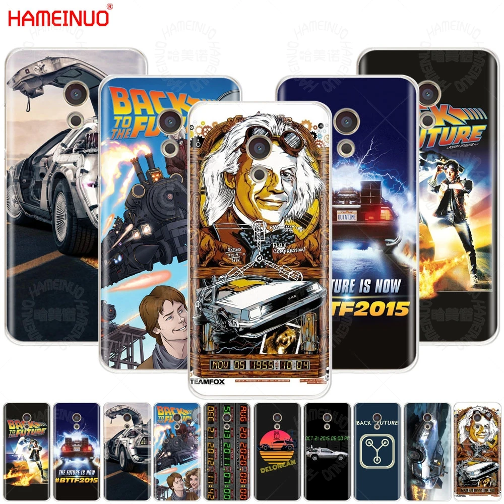 

HAMEINUO Delorean Back To The Future time machine phone Case for Meizu M6 M5 M5S M2 M3 M3S MX4 MX5 MX6 PRO 6 5 U10 U20 note plus