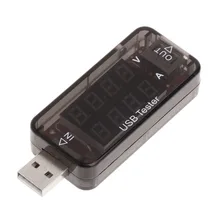 4-знака после запятой USB детектор Зарядное устройство ток Напряжение зарядки USB вольтметр усилитель тестер
