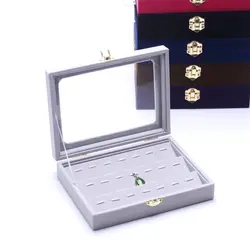 Новый стиль Цепочки и ожерелья Кулон Кольцо коробка для ювелирных изделий упаковка складной чехол для обручальное кольцо День Святого
