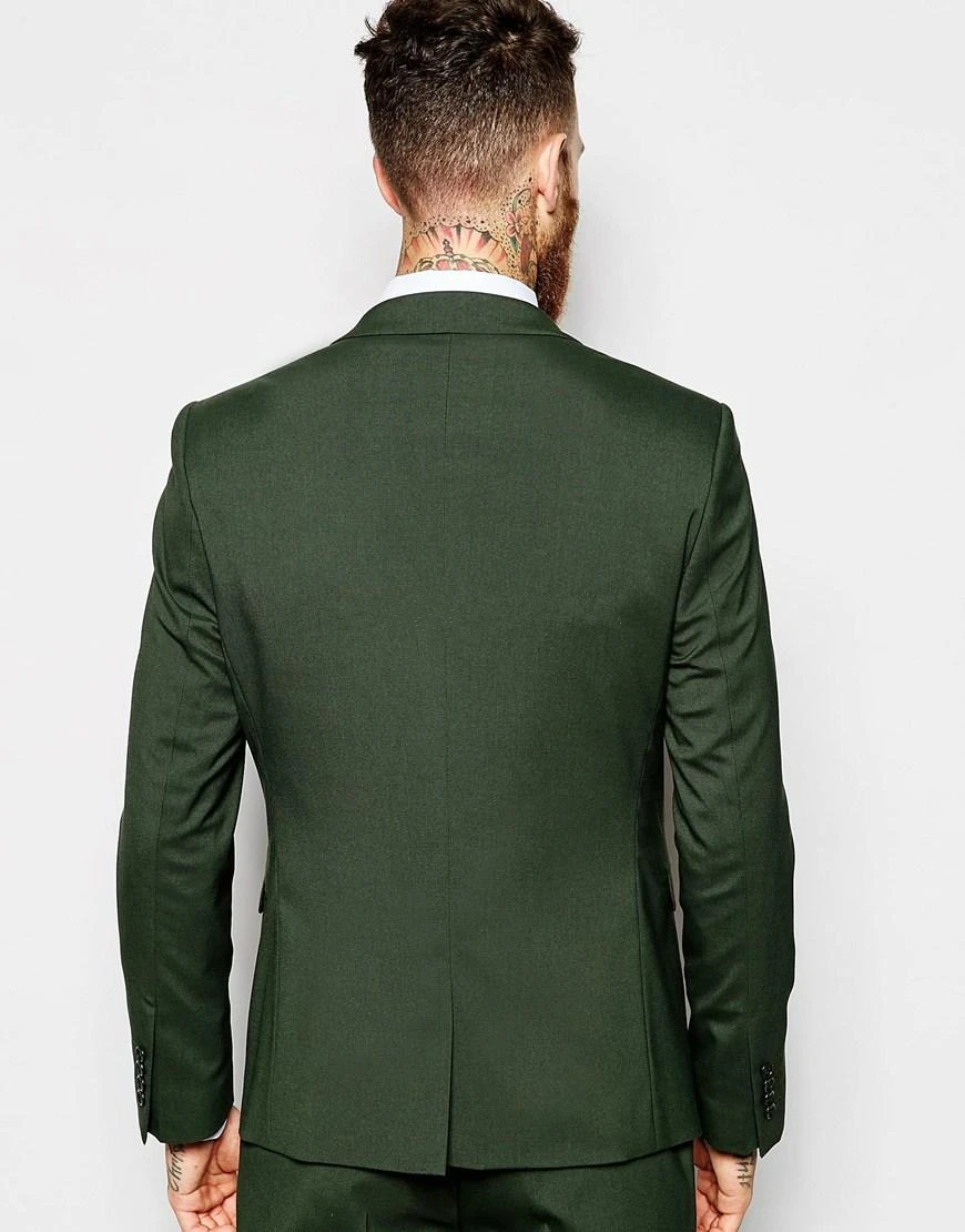 high-quality-groomsmen-peak-lapel-groom-tuxedos (1)