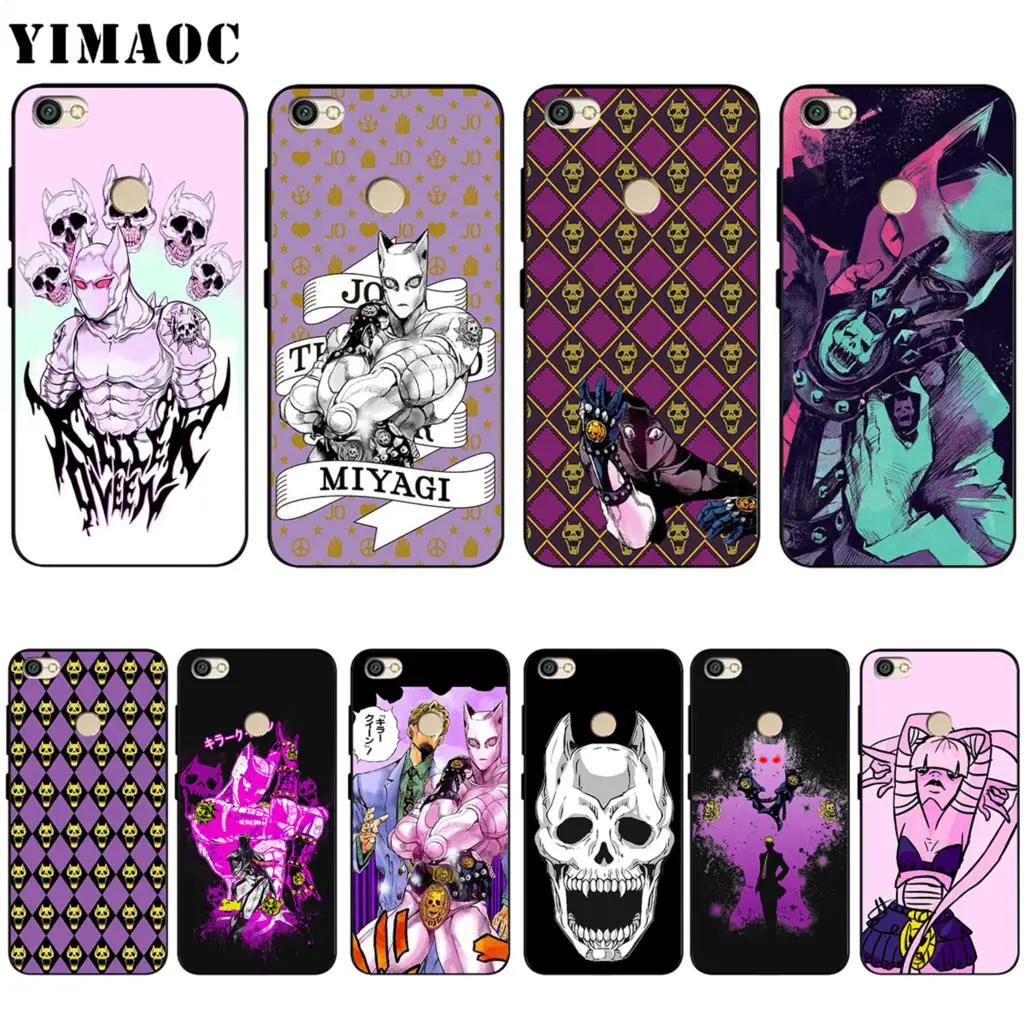 

YIMAOC Killer Queen Case for Xiaomi Redmi mi Note MAX 3 6a 7 6 8 9 go se mi6 mi8 a1 a2 Lite for pocophone f1