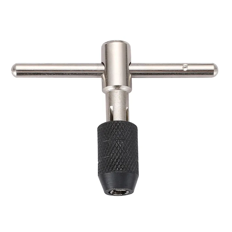 Adjustable T Bar Handle Wrench Screw Tap Holder Reamers For Hand Taps
