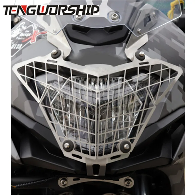 

For Kawasaki VERSYS X300 ( Tourer ) VERSYS X250 Motorcycle modification Headlight Grille Guard Cover Protector