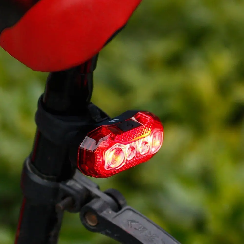 Perfect USB Rechargeable Bike Light Safety Mountain Warning Tail Rear Light 4LED Red Super Bright Bicycle Accessories Cycling Flashlight 14 Perfect USB Rechargeable Bike Light Safety Mountain Warning Tail Rear Light 4LED Red Super Bright Bicycle Accessories Cycling Flashlight 14