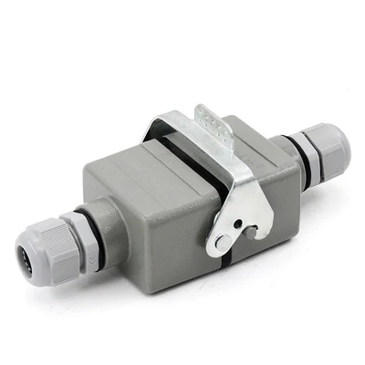 16a da Tomada 16a da Aviação do Conector do Retângulo Soquete Resistente 10 16 24 Pinos Hdc-he-4 4 6