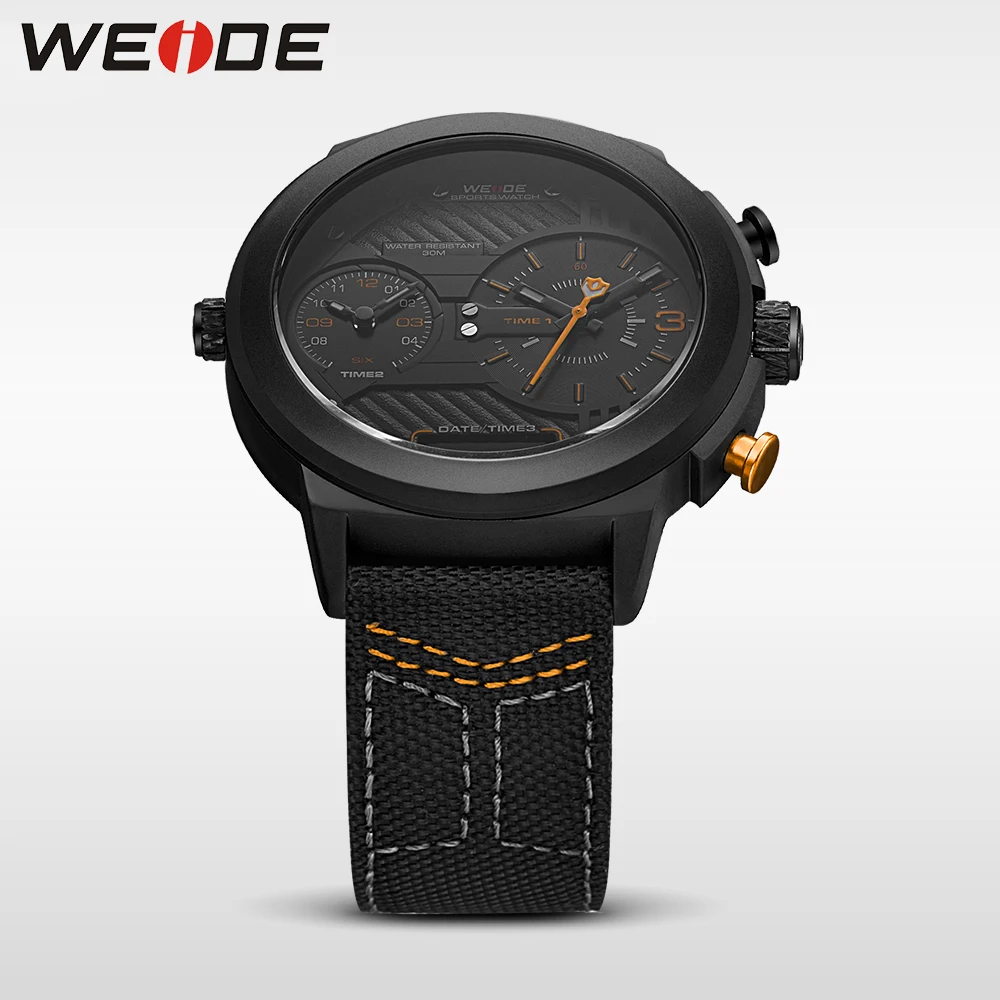 WEIDE Новые спортивные черные модные и повседневные автоматические карманные часы