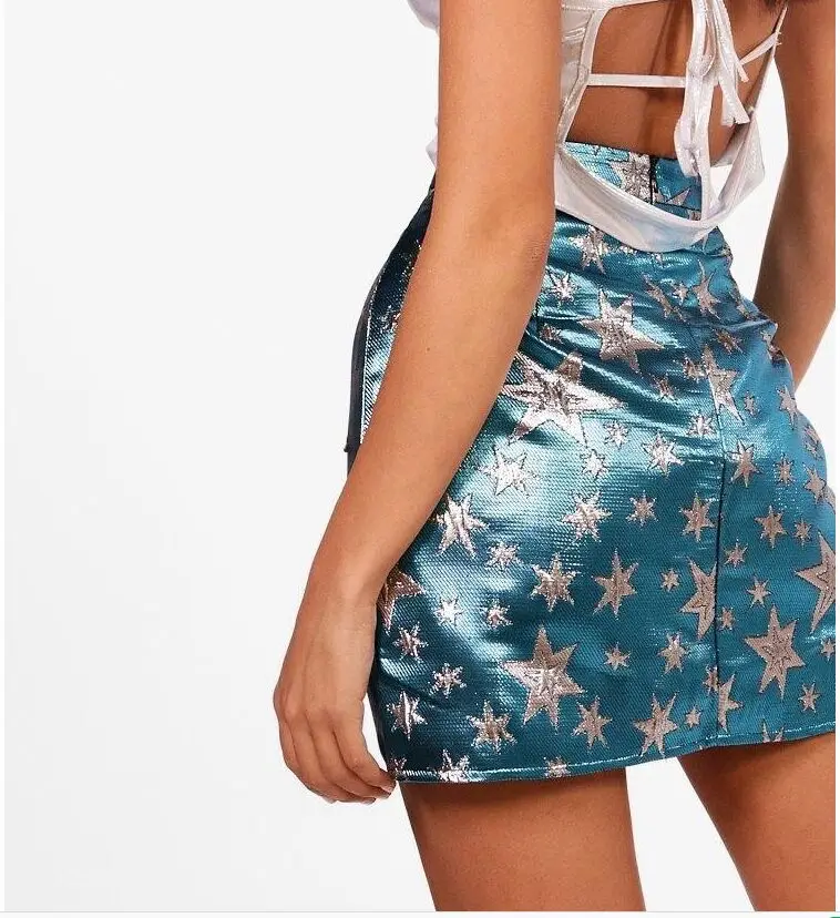 glitter star skirt