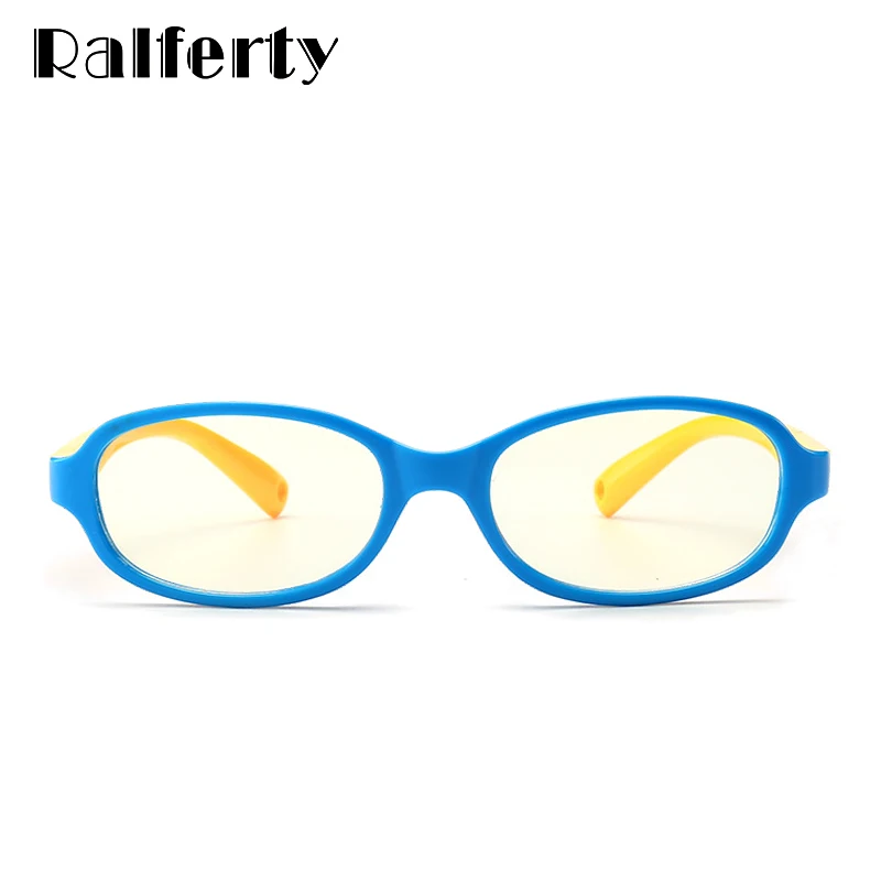 Гибкие детские очки Ralferty TR90 с защитой от синего цвета компьютерные в оправе для